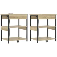 VidaXL Nachtschrank 2 pcs 41 x 31 x 51