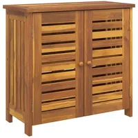 VidaXL Garten-Schrank mit Tür Braun 75 x 35 x