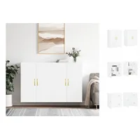 VidaXL Wandschränke 2 Stk. Weiß 69,5x34x90 cm