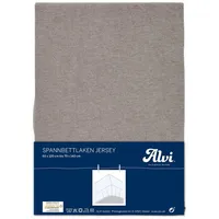 Alvi 935299 Spannlaken Trikot grau