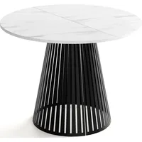 WFL GROUP Naro Ø 120 cm weiß