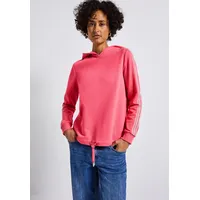 STREET ONE Hoodie mit Gallonstreifen Rosa 44