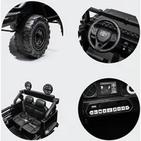 Chipolino Kinderelektroauto SUV Toyota FJ Cruiser EVA-Reifen Musik LED-Lichter