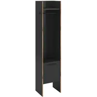 Xonox.home Garderobenschrank Bueno 42x189x37 cm grau