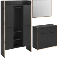Xonox.home Garderobe Bueno 215x189x37 grau