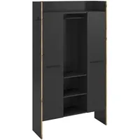 Xonox.home Garderobenschrank Bueno 105x189x37 grau