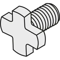 Pramet Kreuzschlitz-Senkkopfschraube ISO KS 12 Bruttogewicht 9,8g