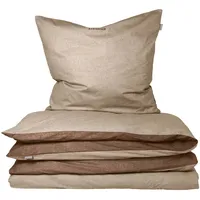 SCHIESSER Bettwäscheset Doubleface | Feinbiber | 2-teilig | 135