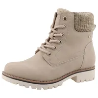 Tom Tailor Schnürstiefel Beige - 39