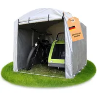Novaterra Fahrradgarage Veloaufbewahrung anthrazit 120 x 176 x 163