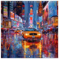 Calvendo Pop Art New York (Wall Calendar 2026 12"