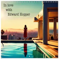 Calvendo In love with Edward Hopper (Wall Calendar 2026