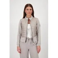 Monari Steppjacke mit Reißverschluss, Taupe, 42