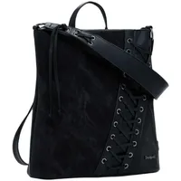 DESIGUAL Pretoria Patch Tango Mini Backpack Schwarz