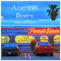 Calvendo American Diners - they still exist (Wall Calendar