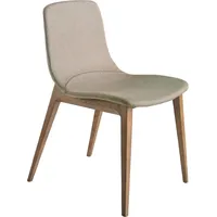 Ac angel cerda Angel Cerdá Stuhl aus beigem Stoff