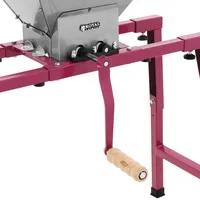 Wiesenfield Manuelle Obstmühle Obsthäcksler Obstmuser Traubenmühle Obstschredder 7 l,