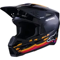 Alpinestars S-m3 Force Ece22.06 Offroad-helm - Black - M