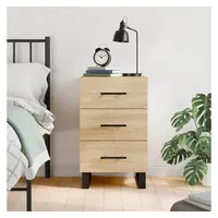 VidaXL Nachtschrank Sonoma-Eiche 40 x 40 x 66 cm