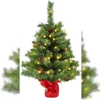 Costway Künstlicher Weihnachtsbaum Grün 64 cm