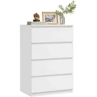 Woltu Kommode 60 x 90 x 40 cm Weiß