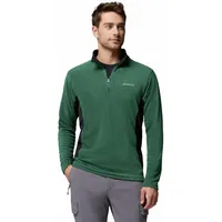 Columbia Klamath Range II Half Zip rain forest, black