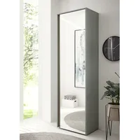 INOSIGN »GiRON/CiTY, moderner Garderobenschrank, Kleiderschrank mit Stauraum«, Spiegeltür, Teleskopauszug,