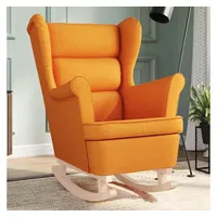 VidaXL Schaukelsessel Dunkelgelb 74 x 90 x 102 cm