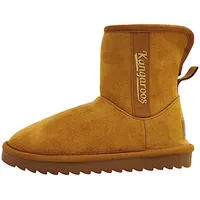 KangaROOS K-UK Holy Kinderschuhe Mädchen Winterstiefel Braun Freizeit, Schuhgröße:32