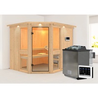 Karibu Amelia 3 inkl. 9 kW Ofen + Steuergerät