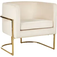 Beliani Sessel SIRKKA Hellbeige