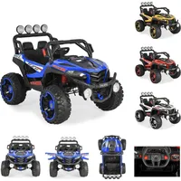 Moni Kinder Elektroauto Jeep Jakarta blau (BLK-819)