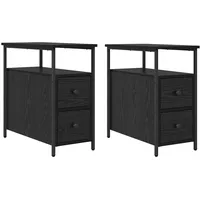 VidaXL Nachtschrank 2 pcs 30 x 60 x 60