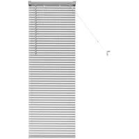 VidaXL Balkenjalousie 130 x 50 cm Silber