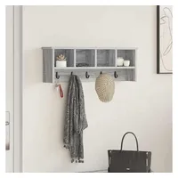 VidaXL Garderobenständer Grau Sonoma 75 x 16 x 26