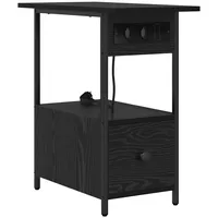 VidaXL Nachtschrank 60 x 30 x 61 cm Schwarz