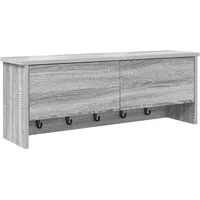 VidaXL Garderobenständer Wandmontiert 80 x 20 x 30 cm