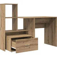 VidaXL Schreibtisch Artisan-Eiche Braun