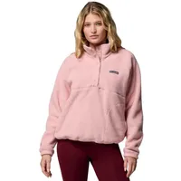Columbia Jasper Ridge Sweatshirt Pebbled Eraser Pink XS