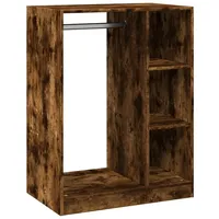 VidaXL Kleiderschrank Räuchereiche 77x48x102 cm Holzwerkstoff