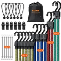 Vevor 32-teiliges Spannseil-Set, 17/20 mm Spanngurte mit J-Haken aus