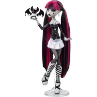 Monster High Reel Drama Draculaura in Schwarz-Weiß
