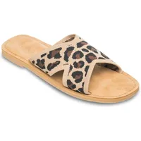 Roxy "Andreya Leo", Sandalen leopard print, Gr. 7.0