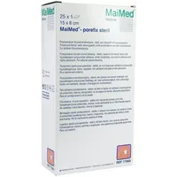 Maimed Pflaster porefix steril 25 Strips, steril, sensitiv, atmungsaktiv,