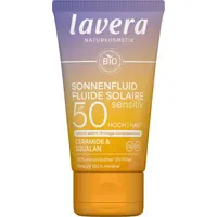 Lavera Sun-Sensitiv Sonnenfluid Sensitiv Creme LSF 50 40 ml