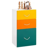 SoBuy Kinder Spielzeugtruhe Aufbewahrungsbox Spielzeug Aufbewahrung KMB72-W