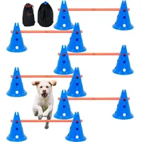 Vevor Agility-Hürdenkegel-Set für Hunde, 6-teiliges Set – 12 x