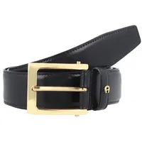 Aigner Gürtel Leder 100 cm schwarz