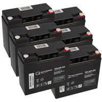 Q-Batteries Bleiakku 72V 23Ah ( 6x 12V 23Ah) kompatibel