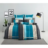 H.I.S. Golfi Gestreift Blau 155 x 220 cm +